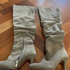 Suede Over the knee boots